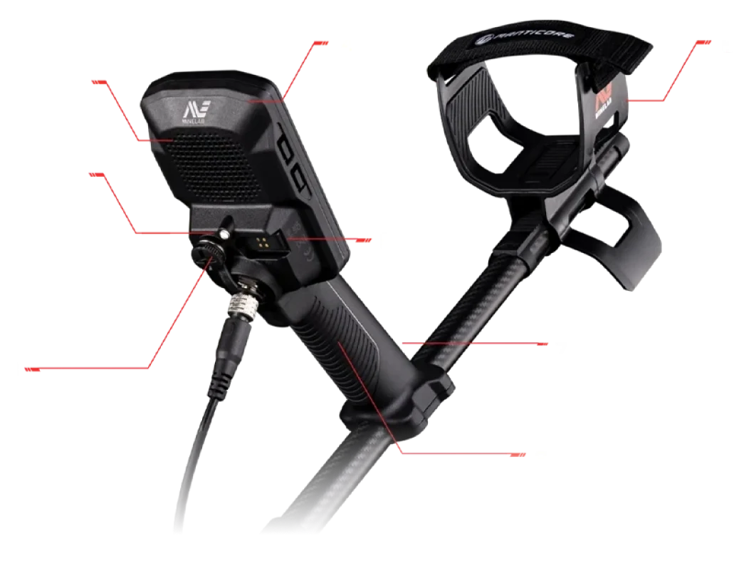 Amasya Minelab Manticore - Kontrol paneli
